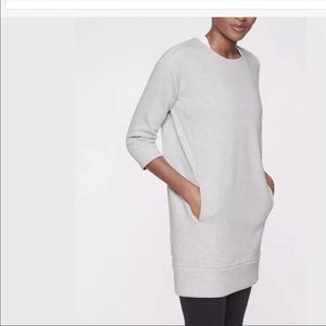 Like new! Athleta cozy karma sweatshirt dress xs